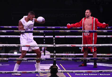 Boxing Results Anthony Joshua Stops Kubrat Pulev In 9th Round