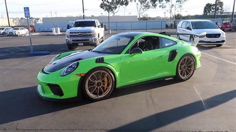 Lizard Green Porsche Gt3rs Delivery Finally Youtube