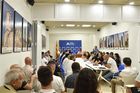 Es Constitueix El Consell Comarcal Amb Jordi Parcerisas A President