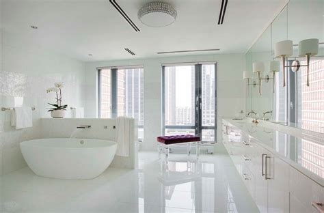 Boston Penthouse Contemporary Bathroom Boston By Leslie Fine