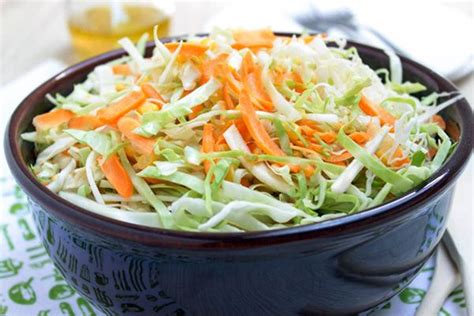 Salada De Repolho Cenoura Receita Natureba Carrot Slaw Cabbage