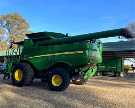 Cosechadora John Deere S 660 año 2016 DT Rodado 900 Agroads