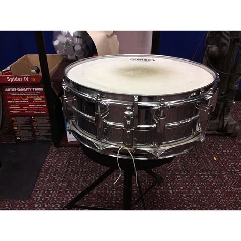 Vintage Ludwig 1967 5x14 Supraphonic Snare Drum Chrome 8 Musicians