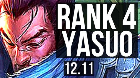 YASUO Vs AHRI MID 8 0 3 Rank 4 Yasuo Rank 8 Legendary KR