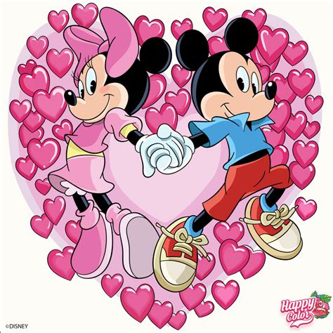 Happy Color Mickey And Minnie 2 By Daltlsmith On Deviantart