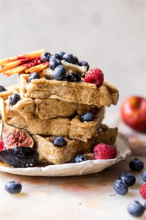 Freezer Friendly Whole Grain Waffles Half Baked Harvest