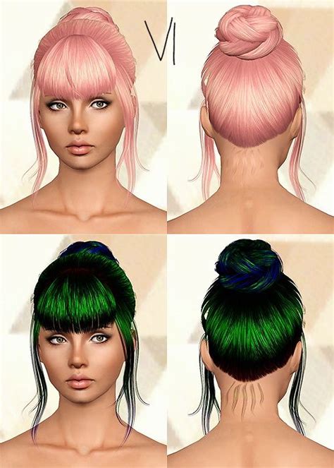 Alesso S Kerli Hairstyle Retextured By Chantel Sims 3 Hairs Sims