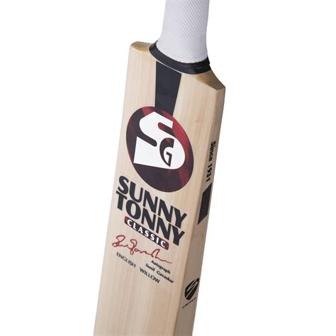 sg sunny tonny classic english willow cricket bat teamsg