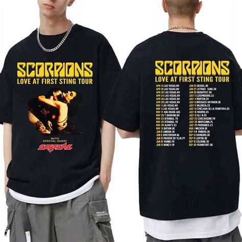 2 Sided Tee CiEN01081 2SIDE UNISEX T SHIRT Scorpions Love At First