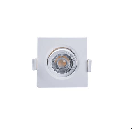 Spot De Embutir Quadr Led Alltop W K Luz Quente Taschibra