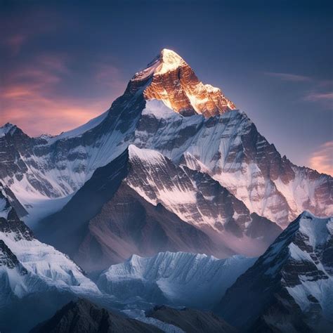 Imagen Gratuita Del Fondo De Pantalla Del Monte Everest Foto Premium