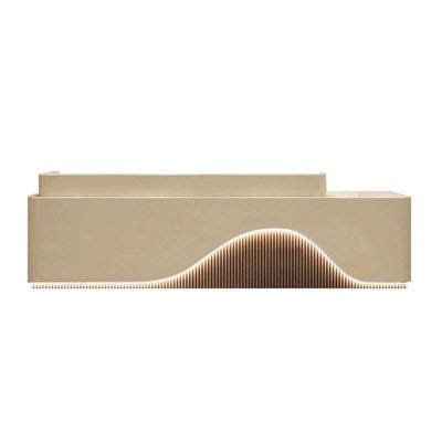 Brayden Studio Ajita Rectangular Laminate Reception Desk Laminate In