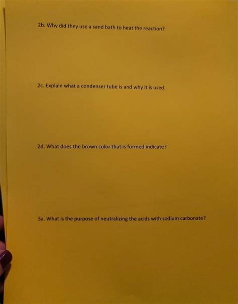 Solved Lab #9: Ester Synthesis 1) Reactions 1a. Write the | Chegg.com