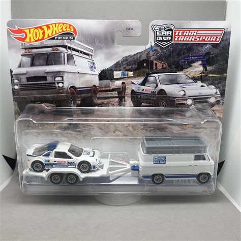 Hot Wheels 風火輪 Ream Transport Ford Rally RS200 汽車文化 運輸 精裝卡膠胎 蝦皮購物