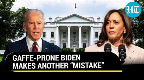 Biden Faces Fire Over Kamala Harris Gaffe Trolls Ask Does He Even