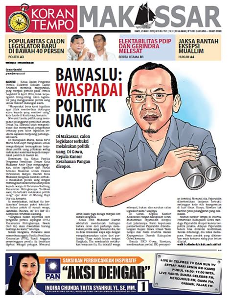 Bawaslu Waspadai Politik Uang Makassar