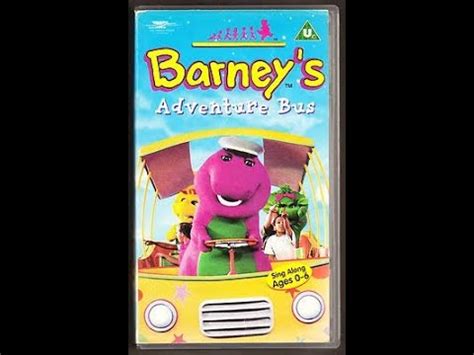 Barney S Adventure Bus VHS UK Full 1999 YouTube