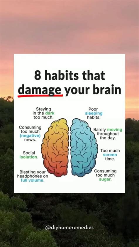 8 Habits That Damage Your Brain Health Knowledge Whole Brain