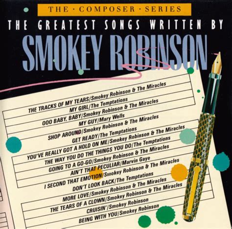 Smokey Robinson - The Greatest Songs Written By Smokey Robinson (1985 ...