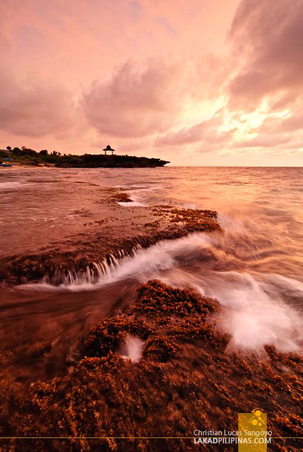 PANGASINAN | Intense Sunset at Bolinao’s Patar Rock Formation - Lakad ...