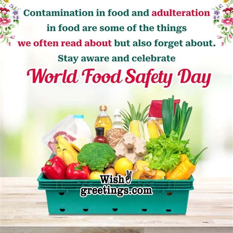 World Food Safety Day Quotes Wishes Messages Whatsapp And The Best