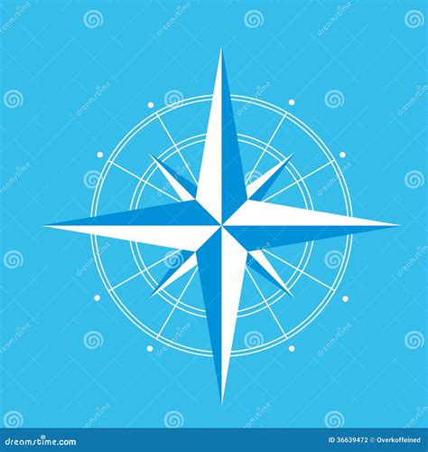 Wind Rose Compass Diagram Vector For Infographics Stock Vector Illustration Of Longitude