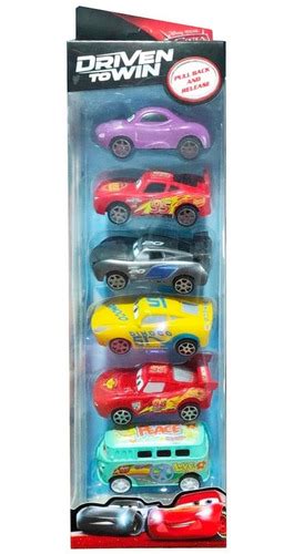 Kit 6 Carrinhos Mcqueen E Amigos 757 2 Carros 3 Cars Disney MercadoLivre