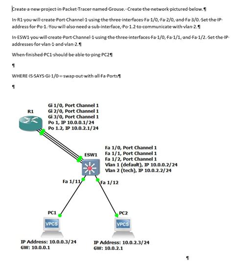 Solved Use Cisco Packet Tracer For This Assignment Show The Chegg