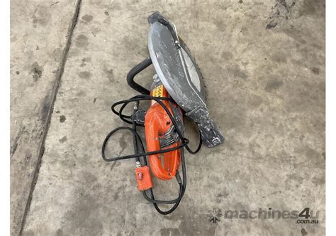 Used Husqvarna K Electric Wet And Dry Concrete Cutting Saw Concrete