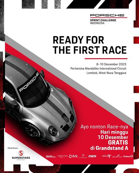 Porsche Sprint Challenge Indonesia 2023 Di Mandalika Ajang Balap