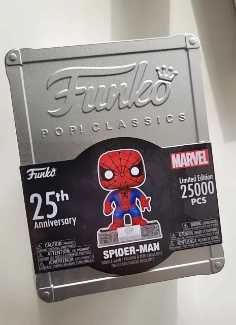 Funko Pop Spider Man Marvel Th Anniversary Summer Convention Limited