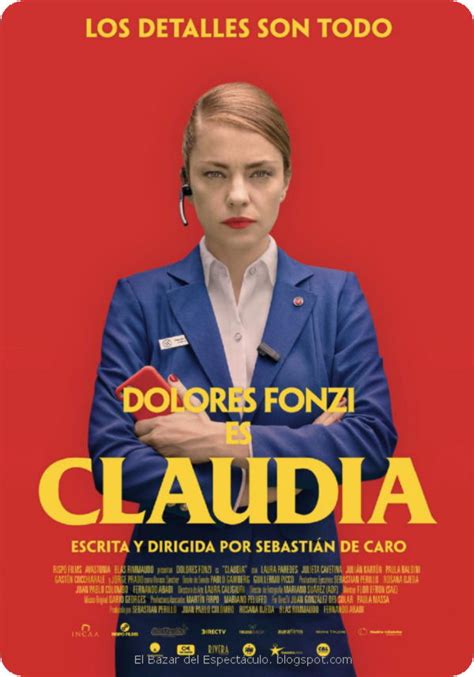 → Claudia Poster Latino Oficial Fecha Estreno Argentina El Bazar Del