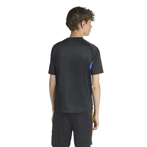 adidas manchester united cup training shirt   juniors black