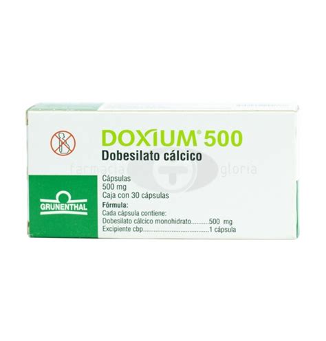 DOXIUM 500 MG CON 20 CÁPSULAS