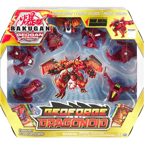 Achat Bakugan Geogan Rising · Geoforge Dragonoid · 6 • Migros Online