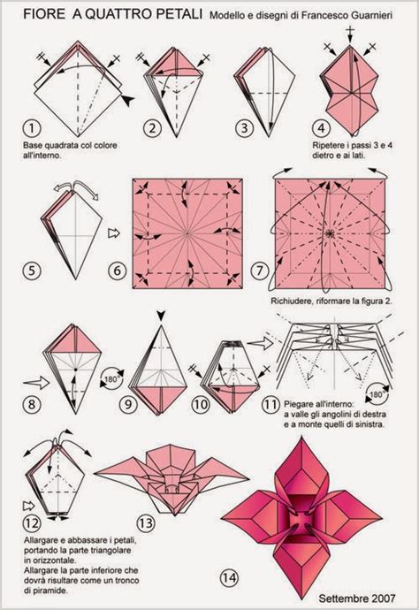 origami flower instructions ~ arts crafts ideas movement