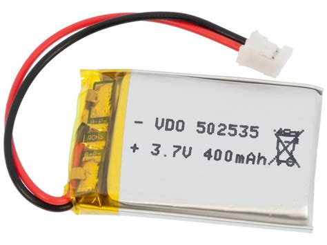 Köp Batteri LiPo 3 7V 400mAh till rätt pris electrokit