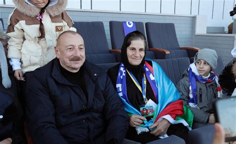 President Ilham Aliyev Delivers Speech At Khankandi Stadium UPDATED