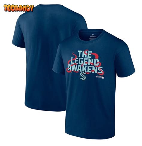 Seattle Kraken Blue 2023 Stanley Cup Playoffs Driven T Shirt