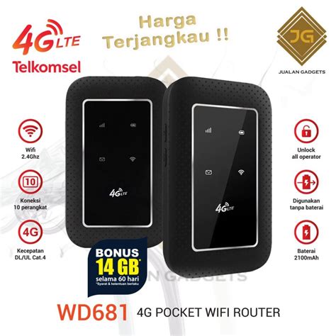 Jual Modem Mifi Wifi G Telkomsel Unlock All Operator Jio Jmr