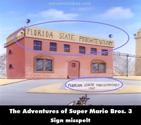 The Adventures Of Super Mario Bros Tv Mistake Picture Id