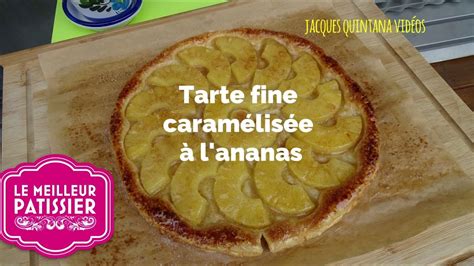 Tarte Fine Caramelisee A Lananas Youtube