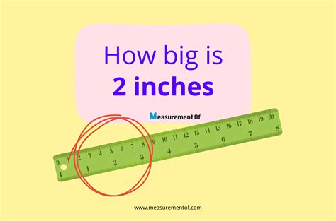 How Big Is 2 Inches: Compare With Common Objects