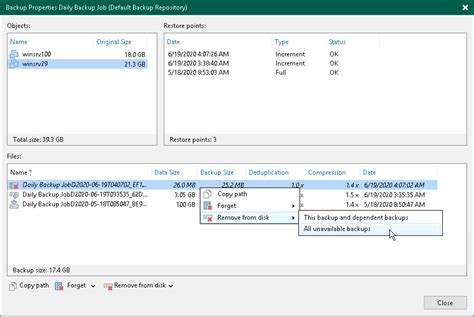 Removing Missing Restore Points User Guide For Vmware Vsphere