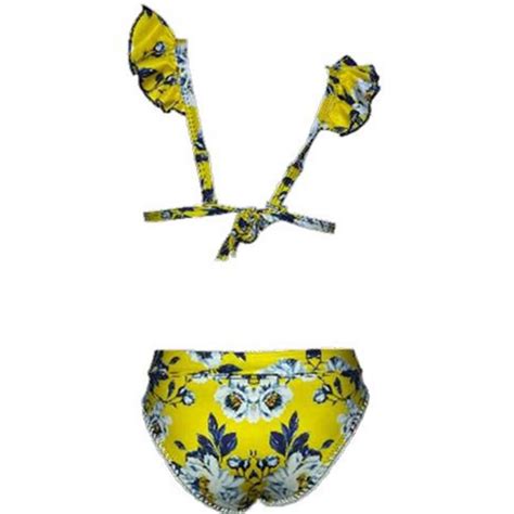 Ripley BIKINI LICRA MUJER AMARILLO OLIVIA ESTAMPADO GL 42