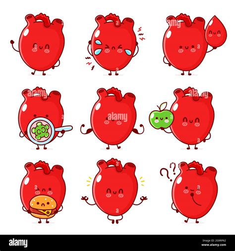 Unhealthy Heart Cartoon