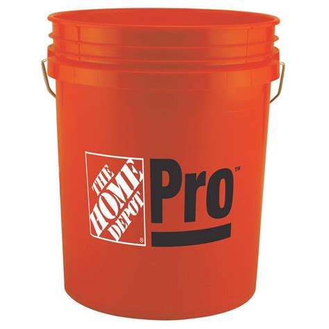 The Home Depot 5 gal. Home Depot Pro Bucket-05GHDPR1300 - The Home Depot