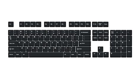 Laptop Keyboard Layout Diagram