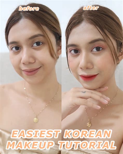 Cute Korean Makeup Tutorial Saubhaya Makeup