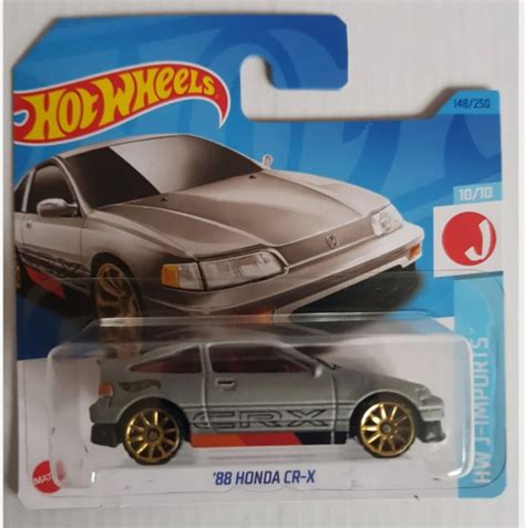 Машинка Хотвилс игрушка коллекционная Hot Wheels Honda CR X HKJ купить с доставкой